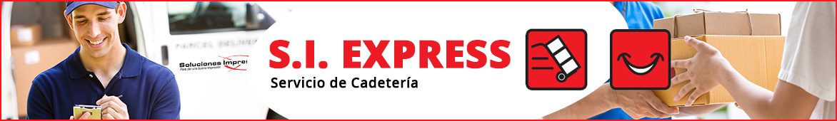 Cadetería SI Express para entrega rápida de trabajos de imprenta